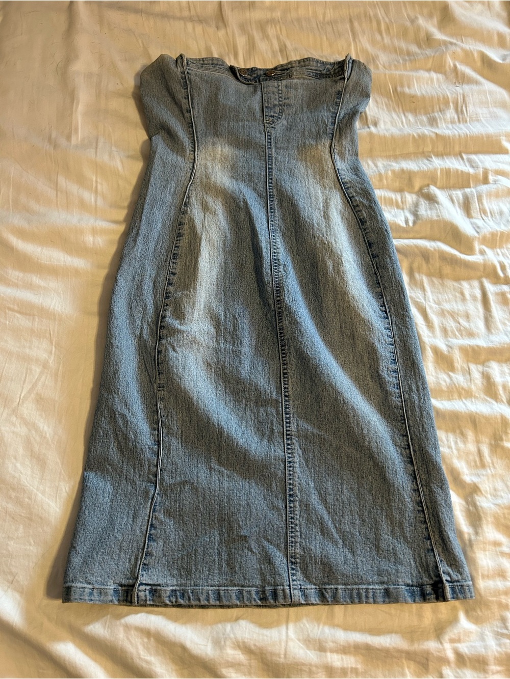 Denim Midi Dress